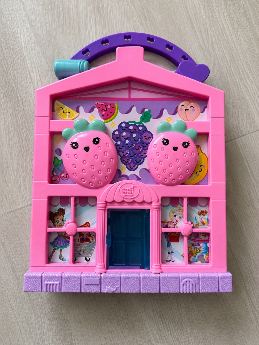 Polly Pocket Pollyville Fresh Market Playset Multicolor Toy
